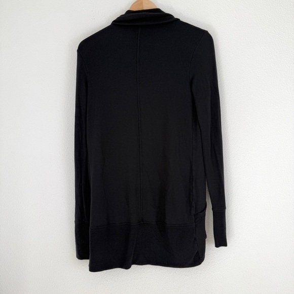 Athleta Pranayama Open Wrap Knit Cardigan XXS Black - Picture 7 of 10